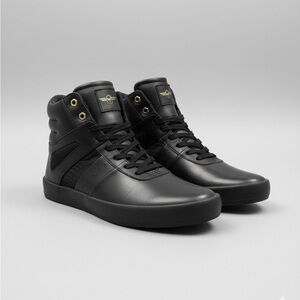 Creative Recreation Black High-Top Sneakers